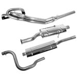 Stainless Steel Sports Exhaust System Including Manifold - LHD Vehicles - RB7021LHD